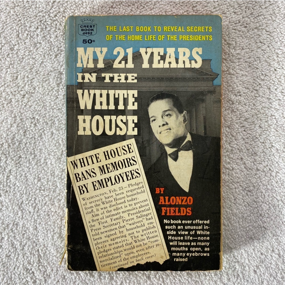 5/$35 Vintage Crest Book My 21 Years in the White House Paperback Pocket Book